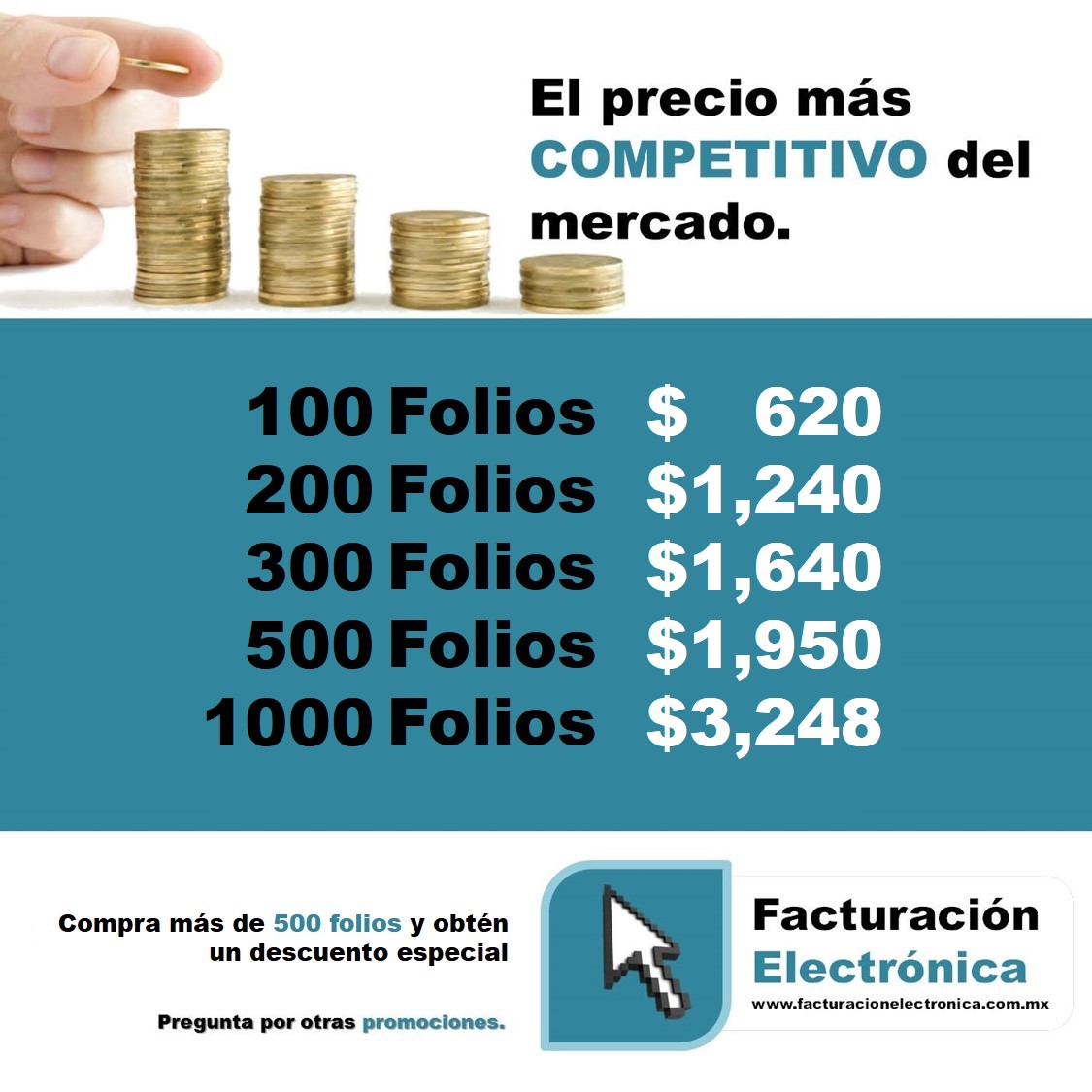 Pregunta por los paquetes personalizados Costos